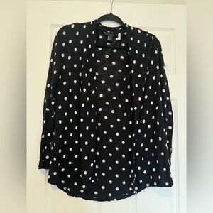 H&M Polka Dot Black and White Women's cardigan